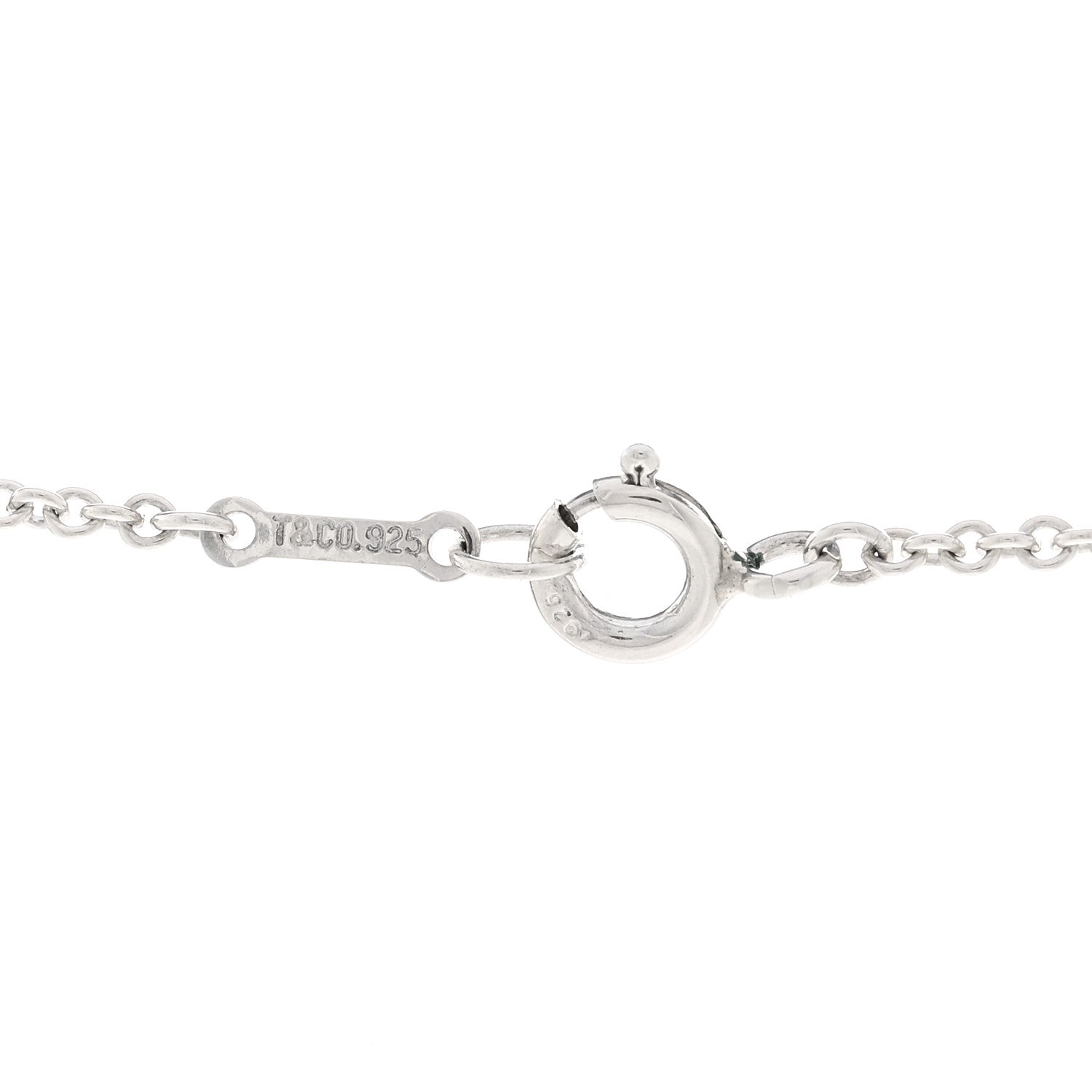 Tiffany Sterling Silver Elsa Peretti Teardrops Necklace 4 of 4