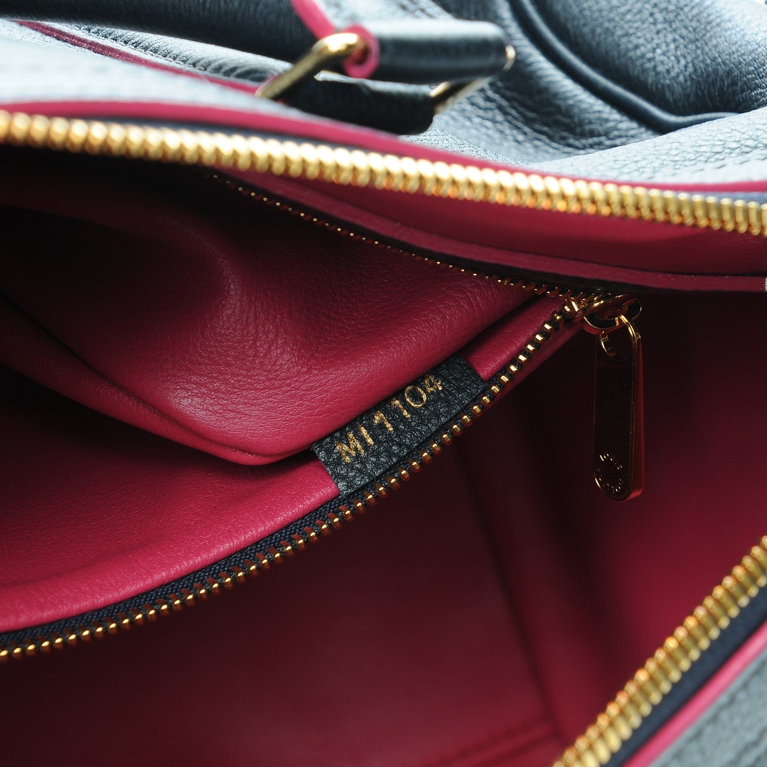Louis Vuitton Veau Cachemire SC Bag PM Cobalt Fuchsia 8 of 21