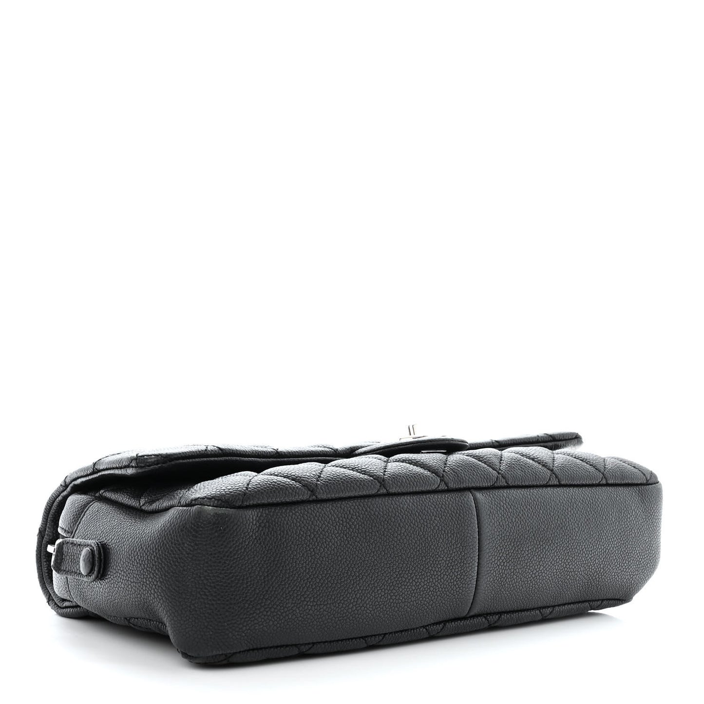 Caviar Quilted Jumbo Easy Flap Black