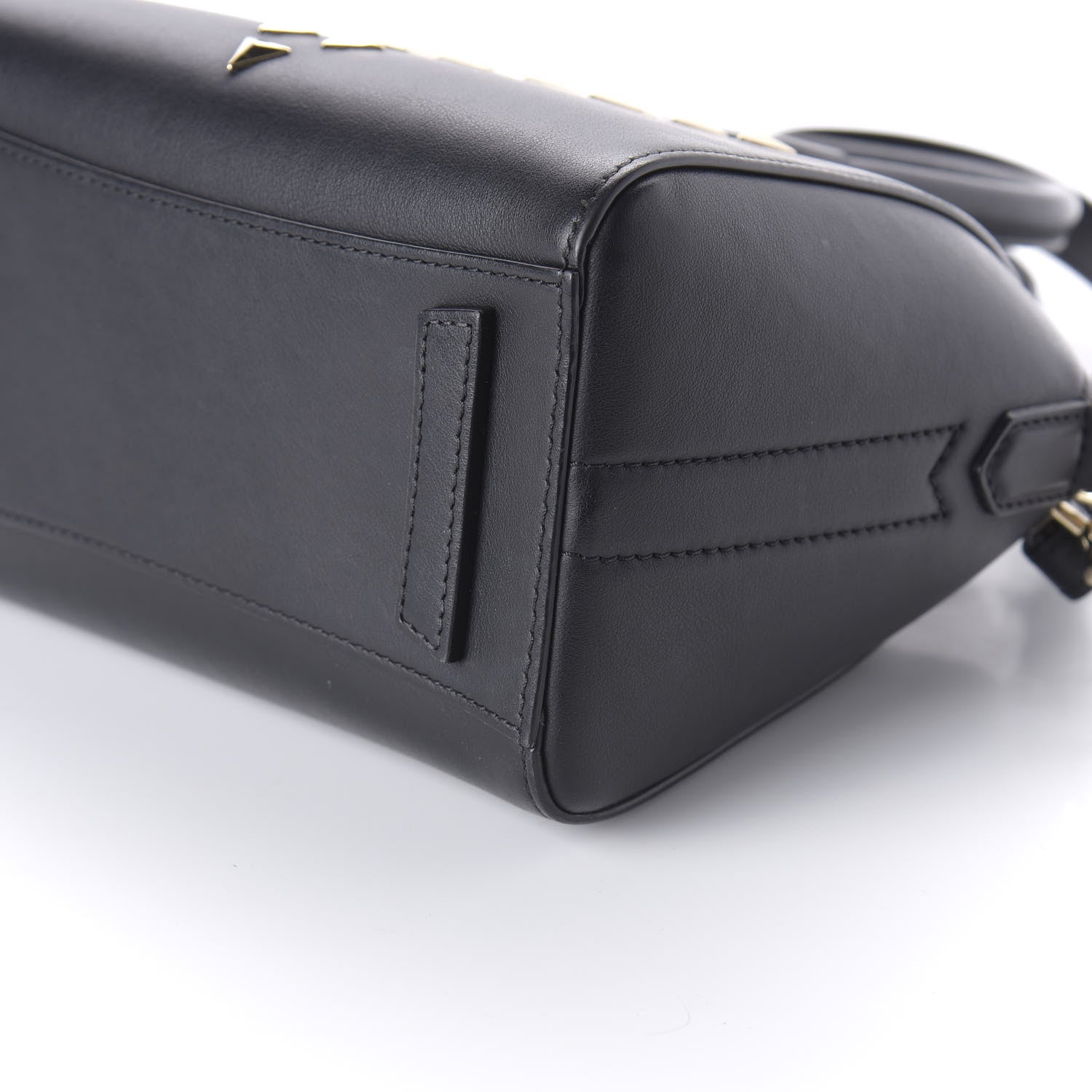 Givenchy Smooth Calfskin Triangle Studded Mini Antigona Black 7 of 11