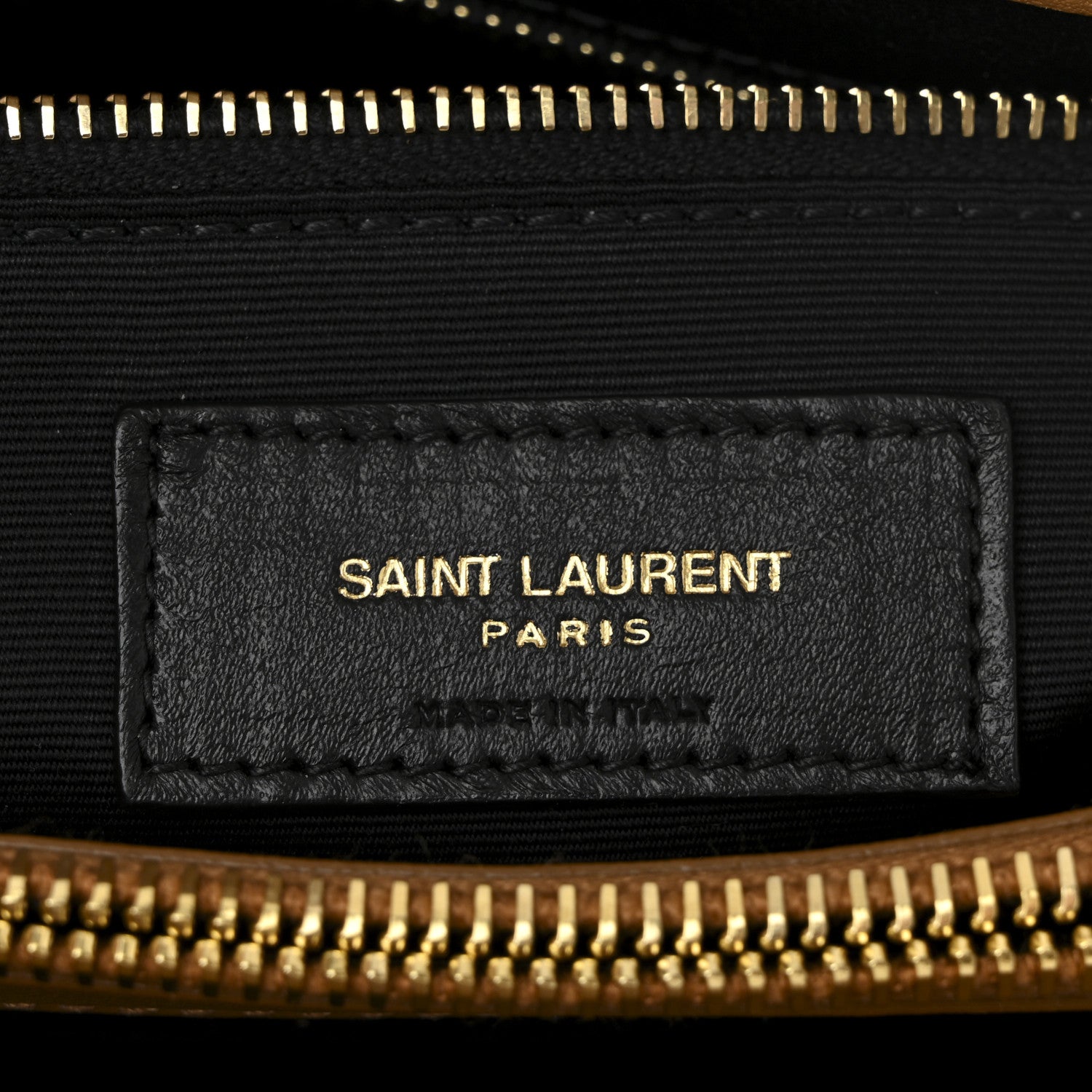 Saint Laurent Suede Y Quilted Monogram Medium Loulou Chain Satchel Cinnamon 10 of 19