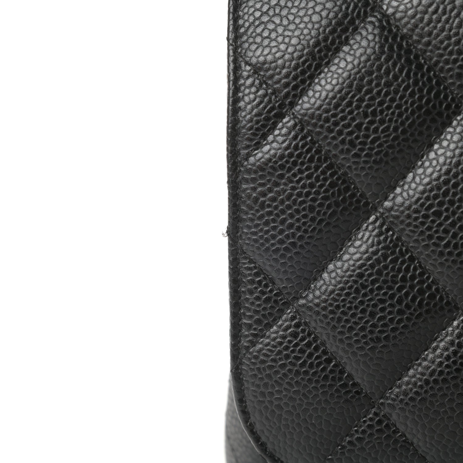 Chanel Caviar Quilted Jumbo Single Flap Black 11 of 12