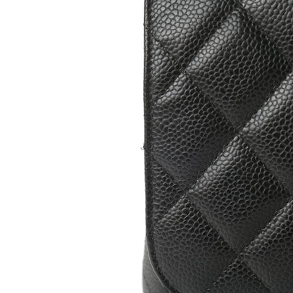 Chanel Caviar Quilted Jumbo Single Flap Black 11 of 12