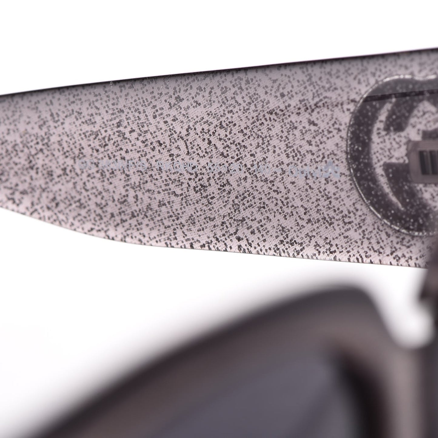 Glitter Square Optyl Sunglasses 3836/F/S Gray Silver