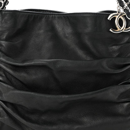 Chanel Lambskin Large Sharpei Shoulder Bag Black 8 of 11