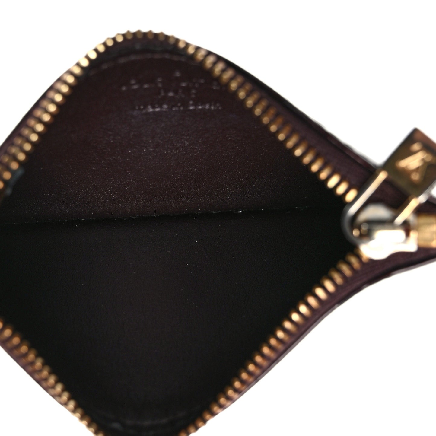 Vernis Pochette Key Pouch Amarante