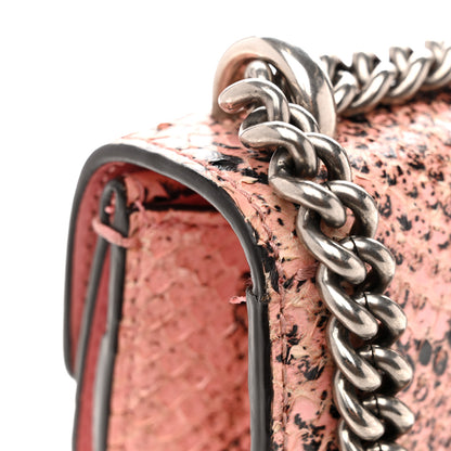Gucci Snakeskin Enamel Mini Dionysus Shoulder Bag Pastel Pink 14 of 17