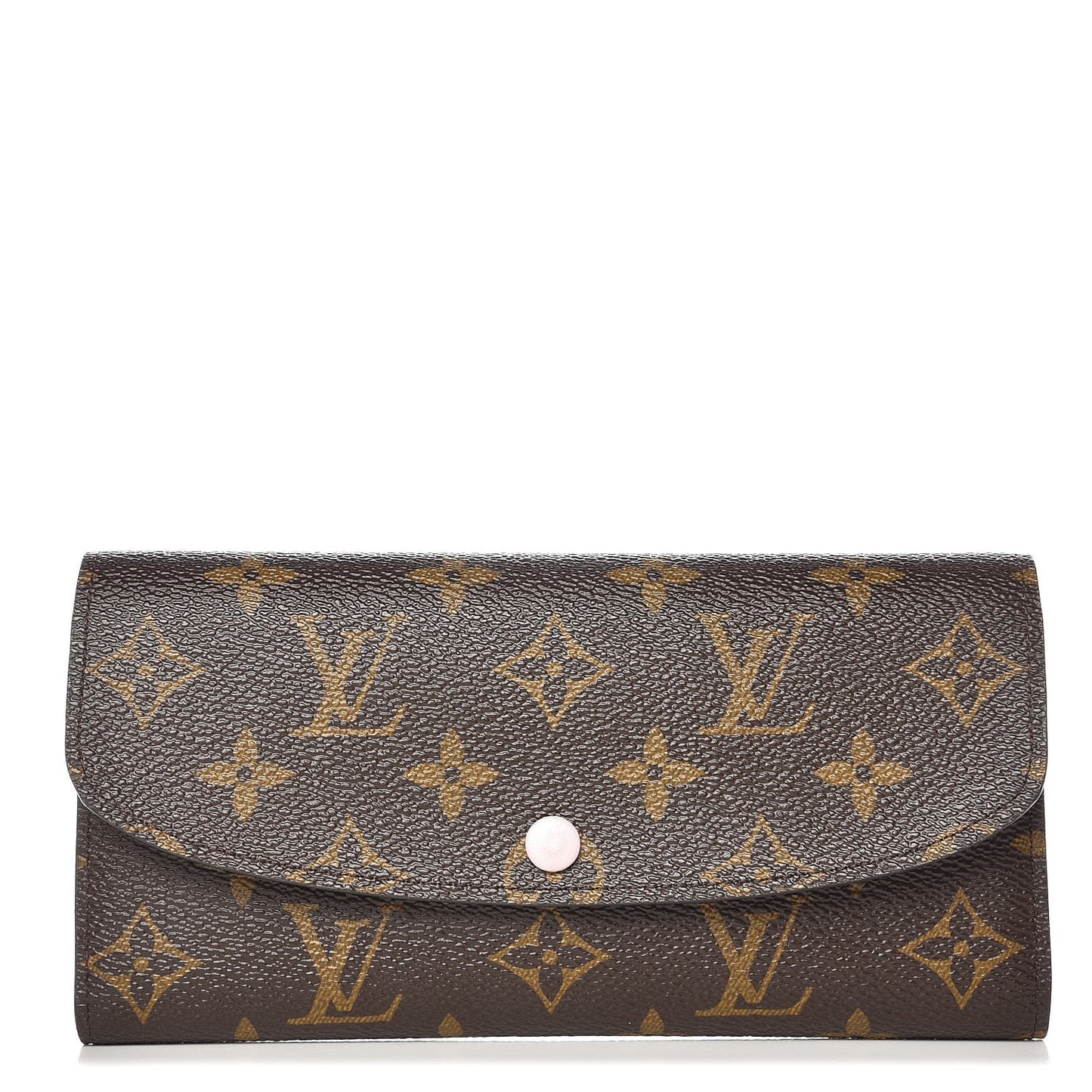 Monogram Emilie Wallet Rose Ballerine