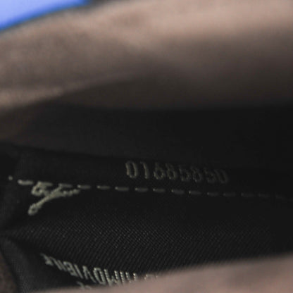 Fendi Shiny Nappa Micro Peekaboo Iconic Satchel Blue Royal 8 of 8