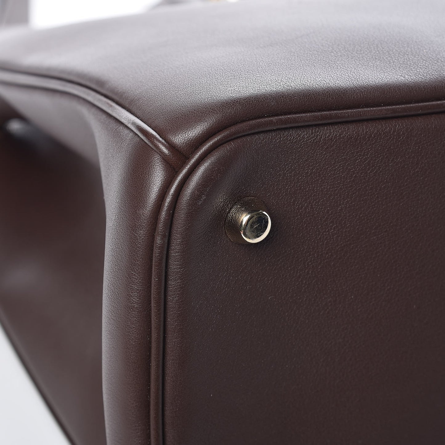 Smooth Calfskin Large Diorissimo Tote Brown