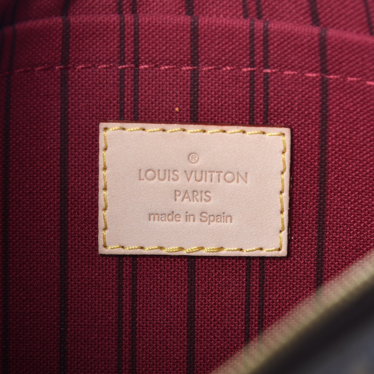 Louis Vuitton Monogram Neverfull MM GM Pochette Fuchsia 6 of 9