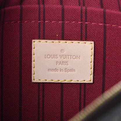 Louis Vuitton Monogram Neverfull MM GM Pochette Fuchsia 6 of 9