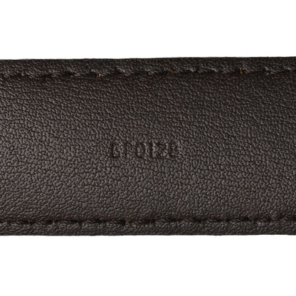 Louis Vuitton Mini Damier Ebene 25mm LV Initiales Belt 80 32 5 of 7