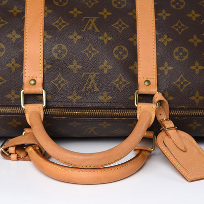 Louis Vuitton Monogram Keepall Bandouliere 60 10 of 21