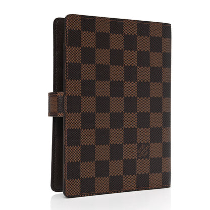 Louis Vuitton Damier Ebene Medium Ring Agenda Cover 2 of 6