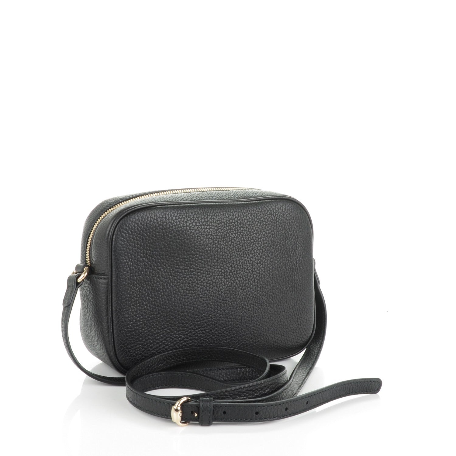 Gucci Pebbled Calfskin Small Soho Disco Bag Black 3 of 7
