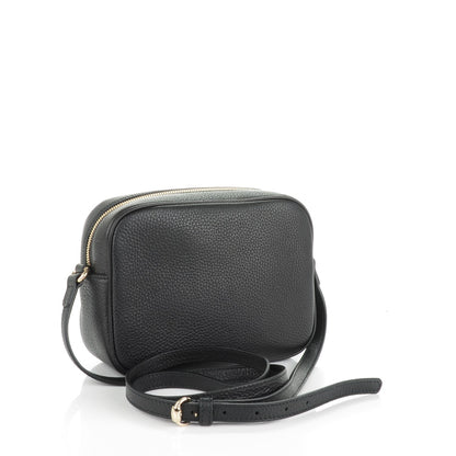 Gucci Pebbled Calfskin Small Soho Disco Bag Black 3 of 7