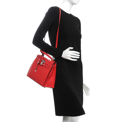 Hermes Epsom Kelly Sellier 28 Rouge Casaque 2 of 35
