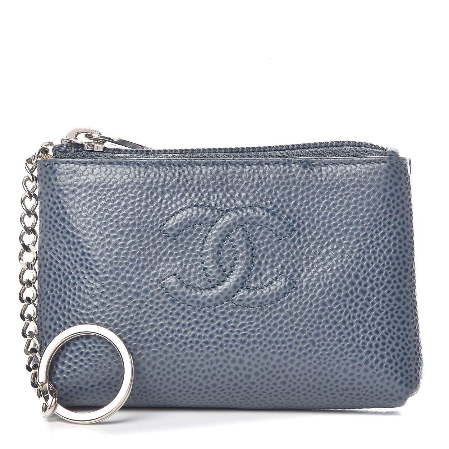 Caviar Timeless CC Key Holder Blue