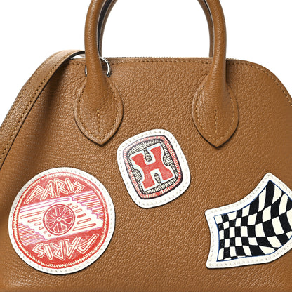 Hermes Chevre Mysore Pique Colle Mini 1923 Bolide Caramel Multicolor 8 of 12