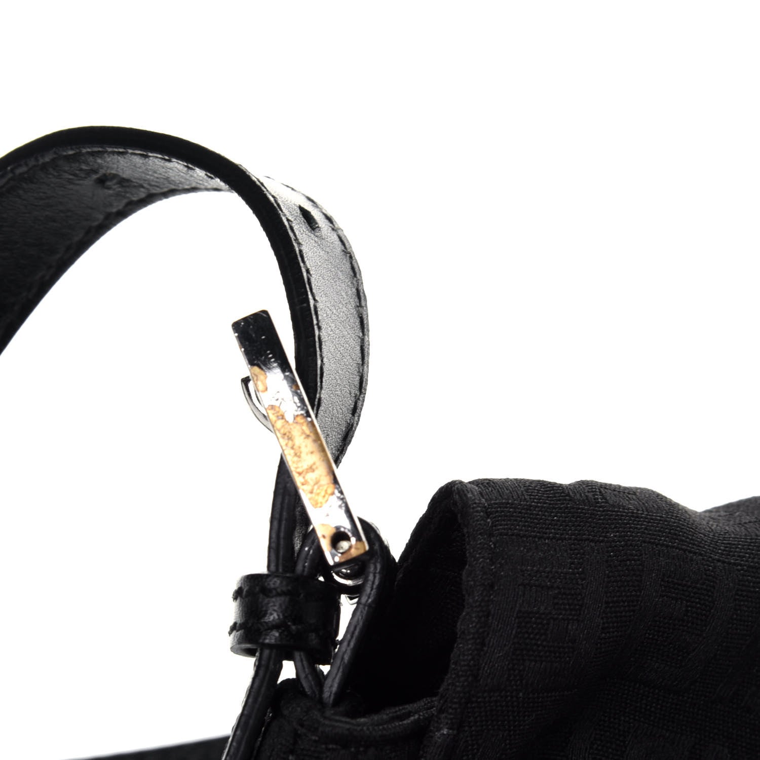 Fendi Zucchino Mama Baguette Black 9 of 9