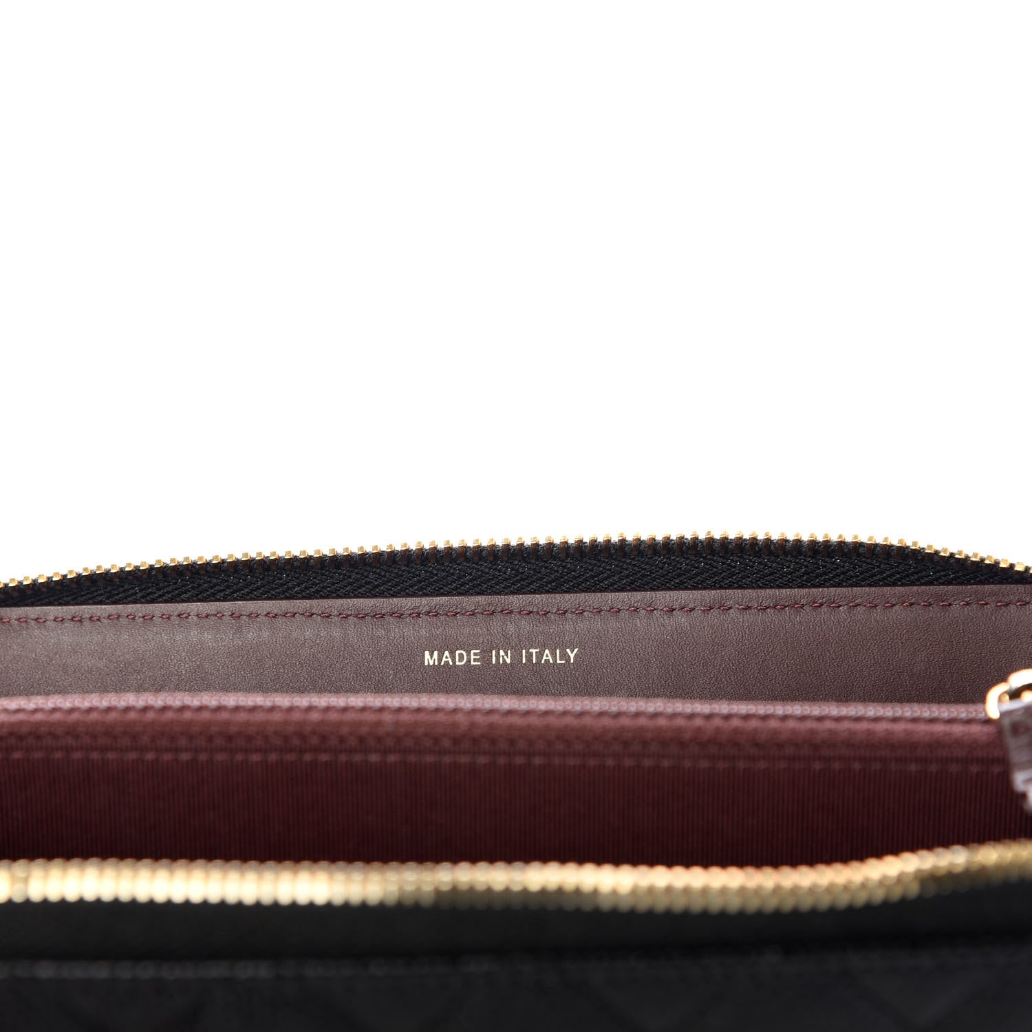 Chanel Caviar Quilted Large Gusset Zip Around Wallet Black 7 of 9
