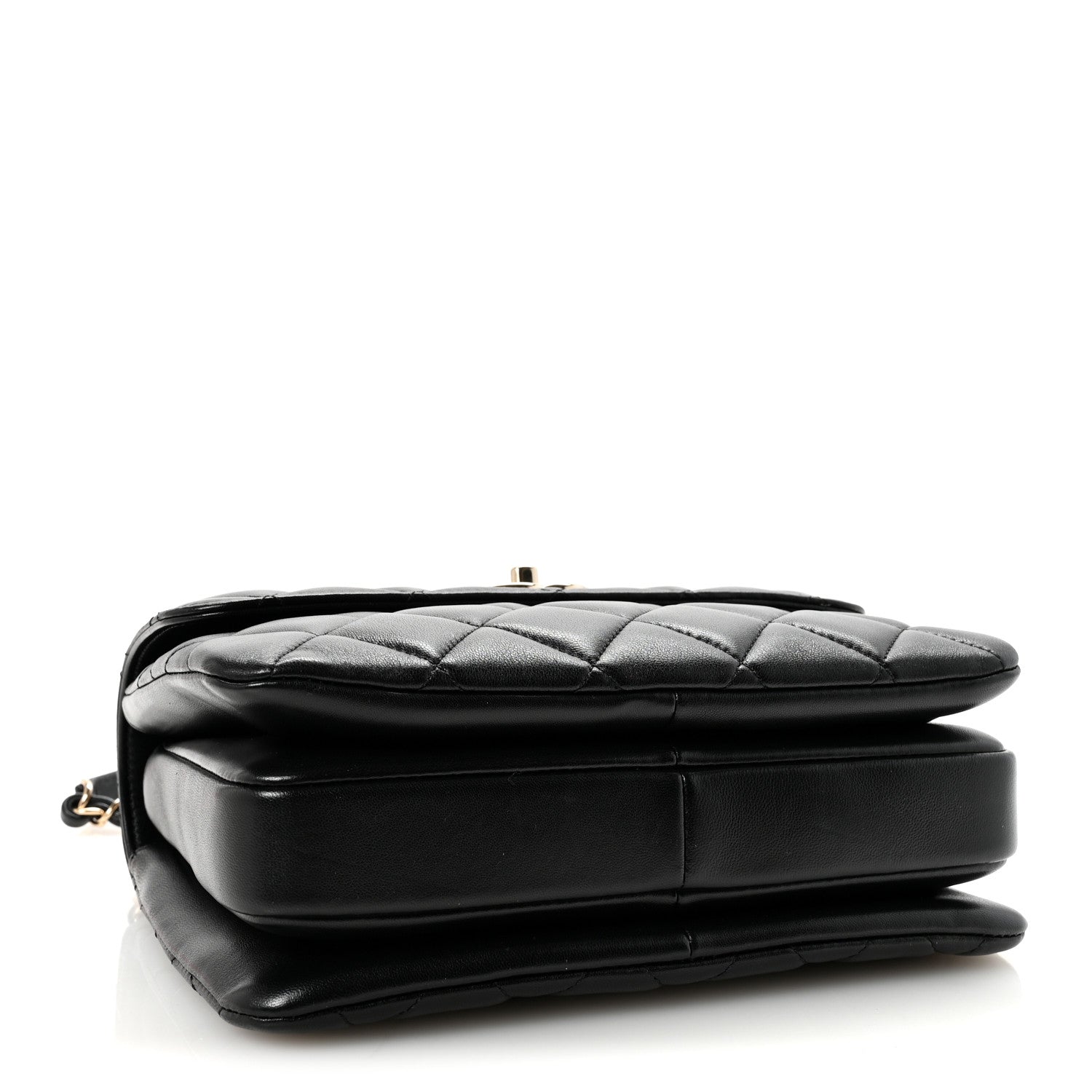 Chanel Lambskin Quilted Small Trendy CC Dual Handle Flap Bag Black 4 of 10