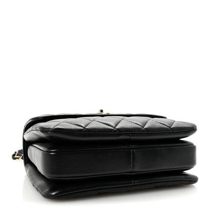 Chanel Lambskin Quilted Small Trendy CC Dual Handle Flap Bag Black 4 of 10