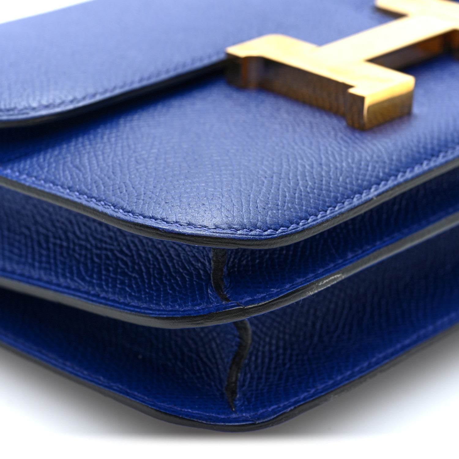 Hermes Epsom Constance 18 Bleu Electrique 13 of 17