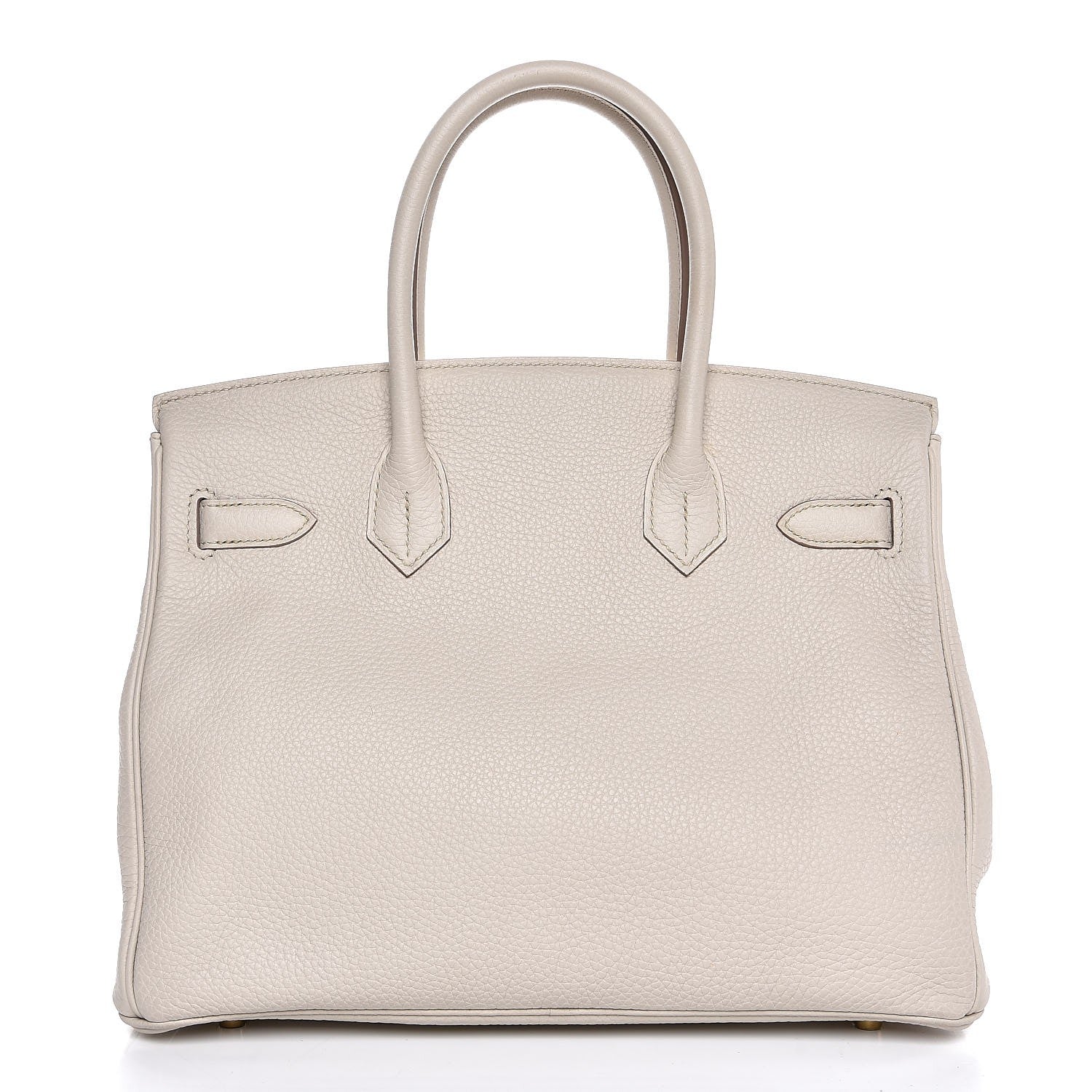 Hermes Taurillon Clemence Birkin 30 Beton 4 of 34