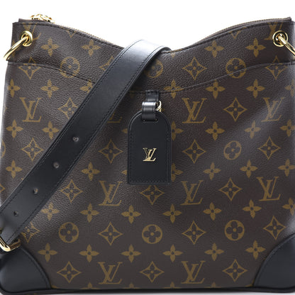 Louis Vuitton Monogram Odeon MM Black 8 of 10
