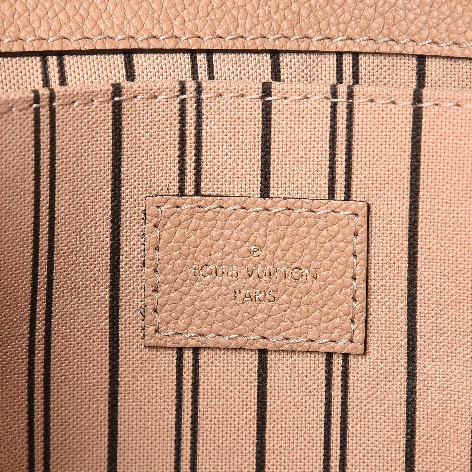 Louis Vuitton Empreinte Pochette Metis Papyrus 6 of 9