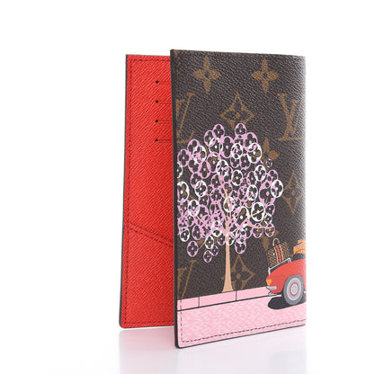 Louis Vuitton Monogram 2019 Christmas Animation Passport Cover Rouge 3 of 8