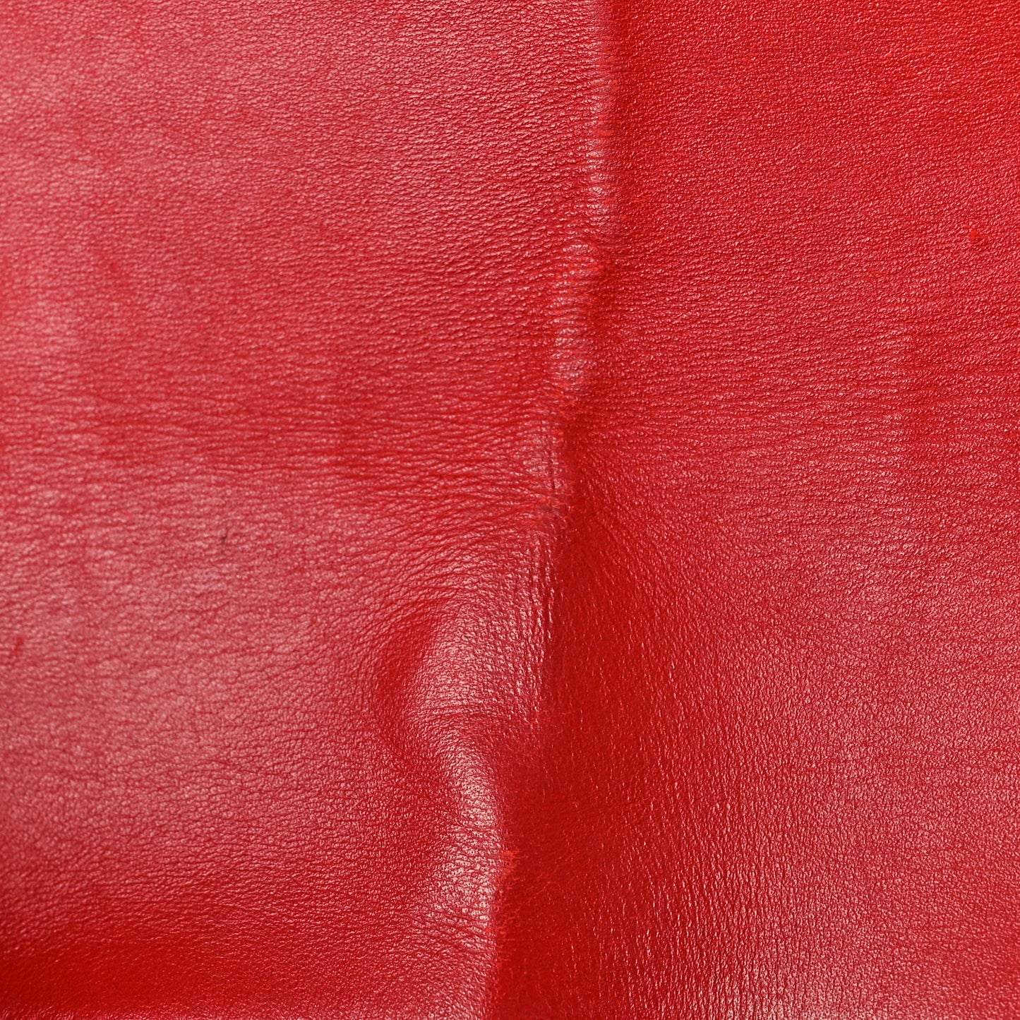 Lambskin Embossed Medium Boy Cube Flap Red