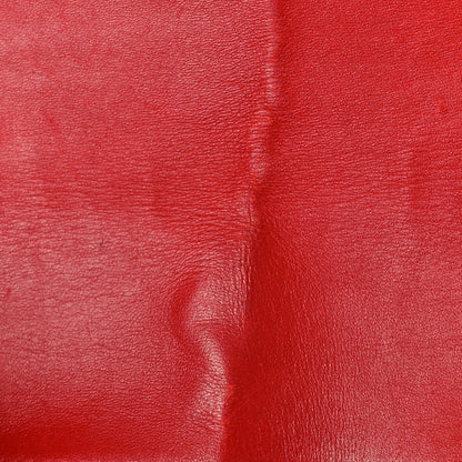 Chanel Lambskin Embossed Medium Boy Cube Flap Red 11 of 15