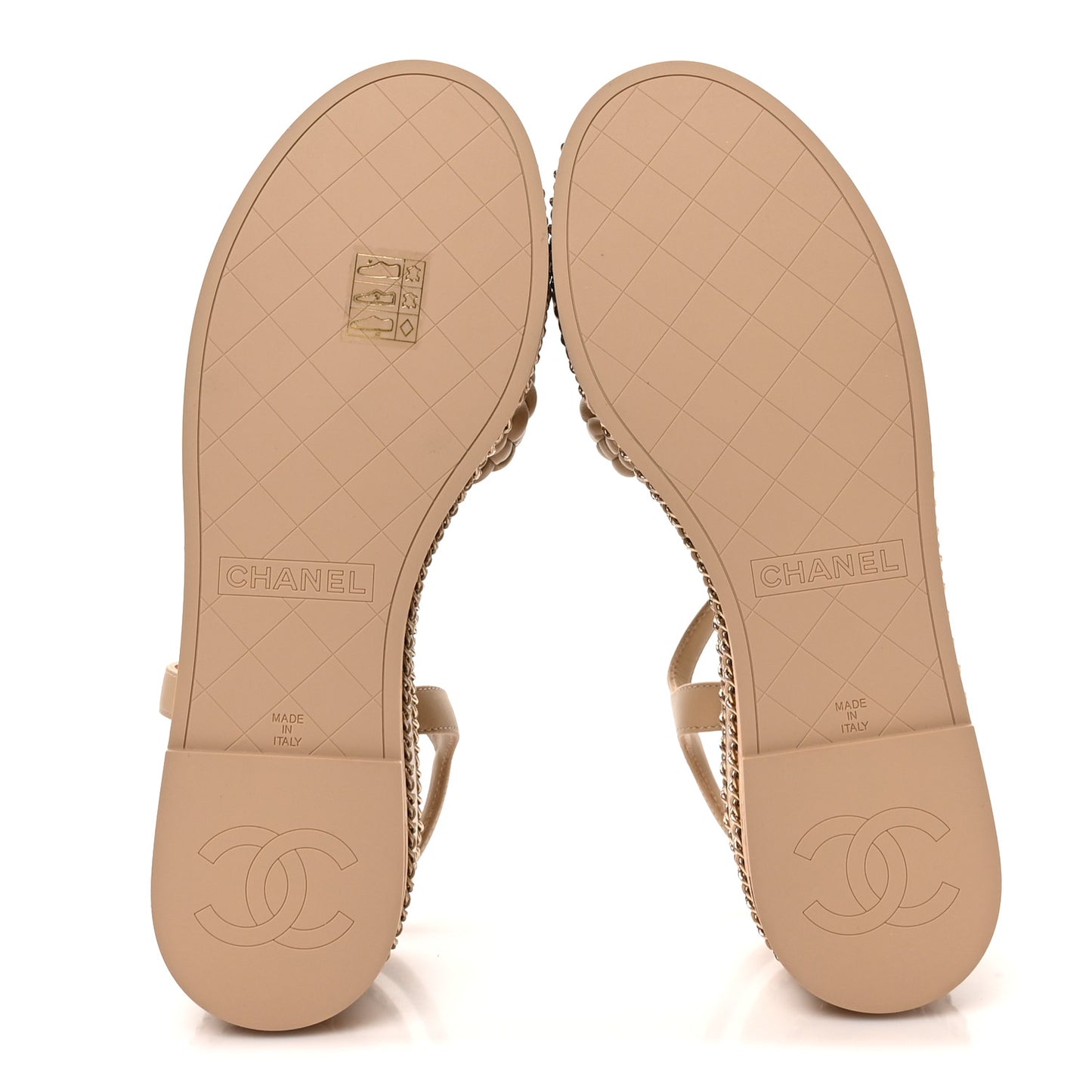 Lambskin Espadrille Braided Platform Sandals 38 Beige