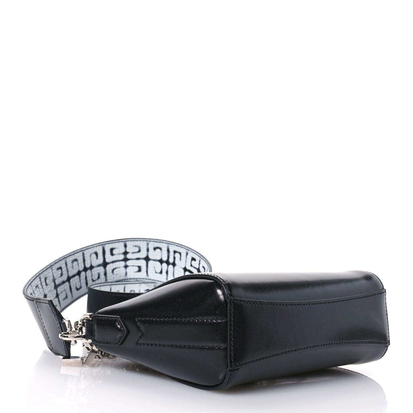 X CHITO Box Calfskin 4G Printed XS Graffiti Antigona Black White