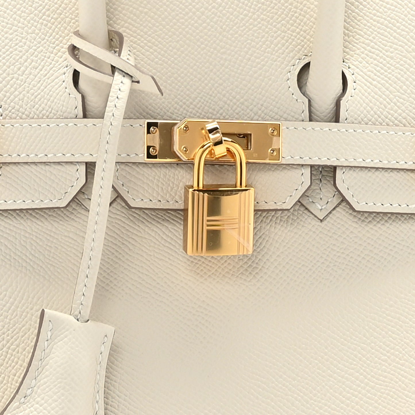 Epsom Birkin Sellier 25 Craie