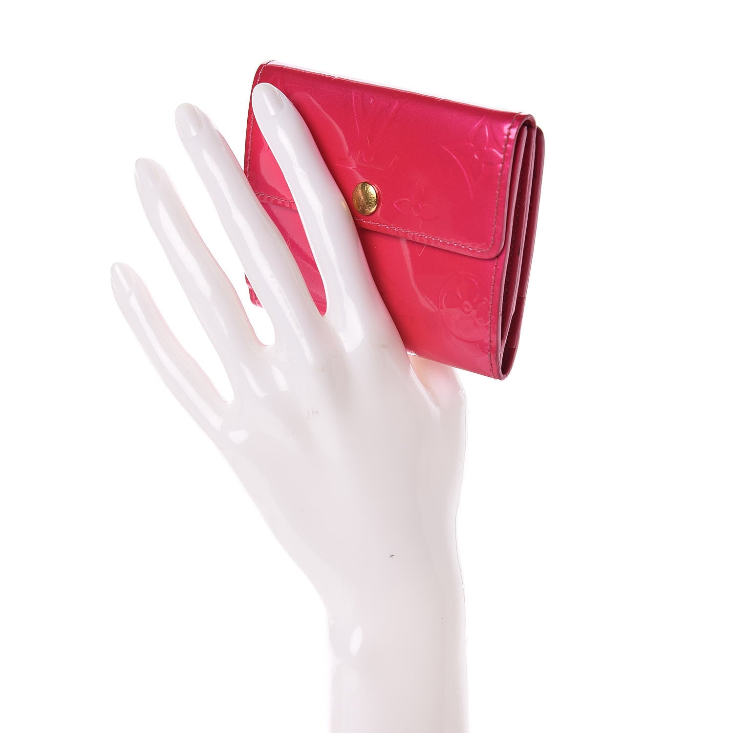 Louis Vuitton Vernis Ludlow Wallet Fuchsia 2 of 7