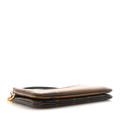 Louis Vuitton Reverse Monogram Giant Double Zip Pochette 4 of 10