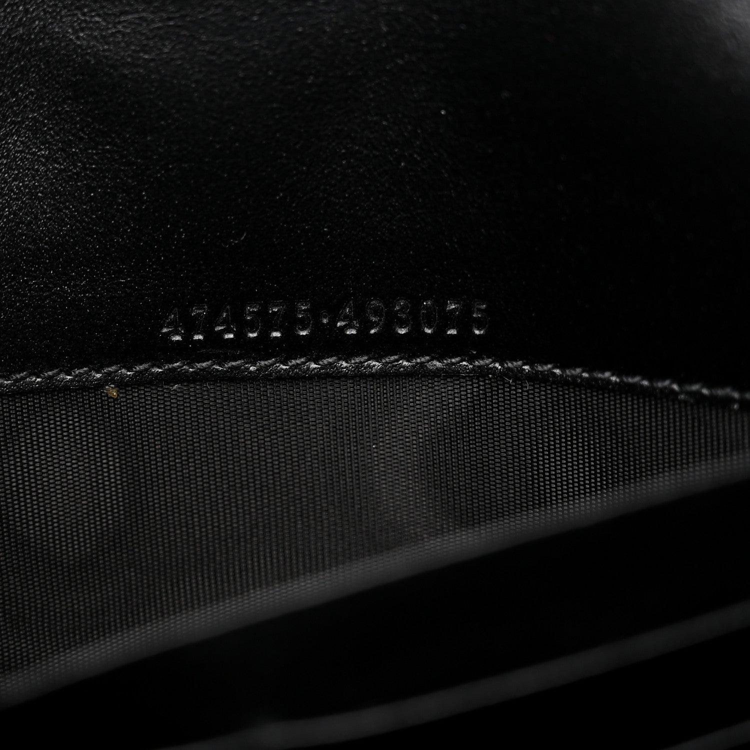 Gucci Calfskin Matelasse GG Marmont Chain Wallet Black 7 of 11