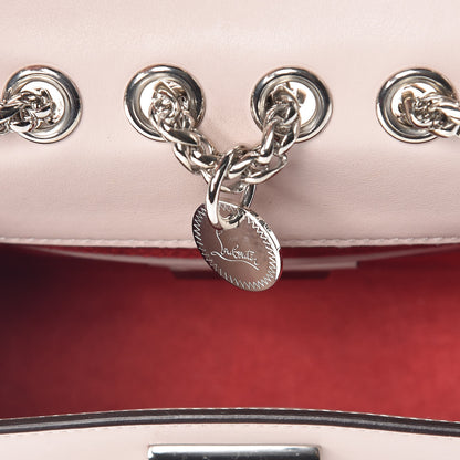 Christian Louboutin Calfskin Spikes Mini Sweety Charity NV Crossbody Bag Ballerina 8 of 10