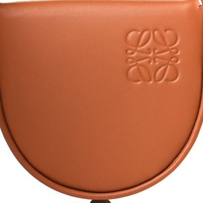 Loewe Soft Calfskin Mini Heel Pouch Tan 6 of 11