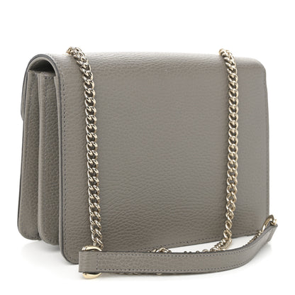 Gucci Dollar Calfskin Small Interlocking G Shoulder Bag Loess 7 of 28