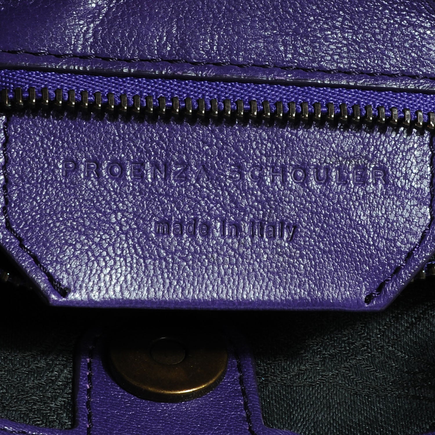 Proenza Schouler Lambskin PS1 Medium Satchel Veruca Salt 9 of 12