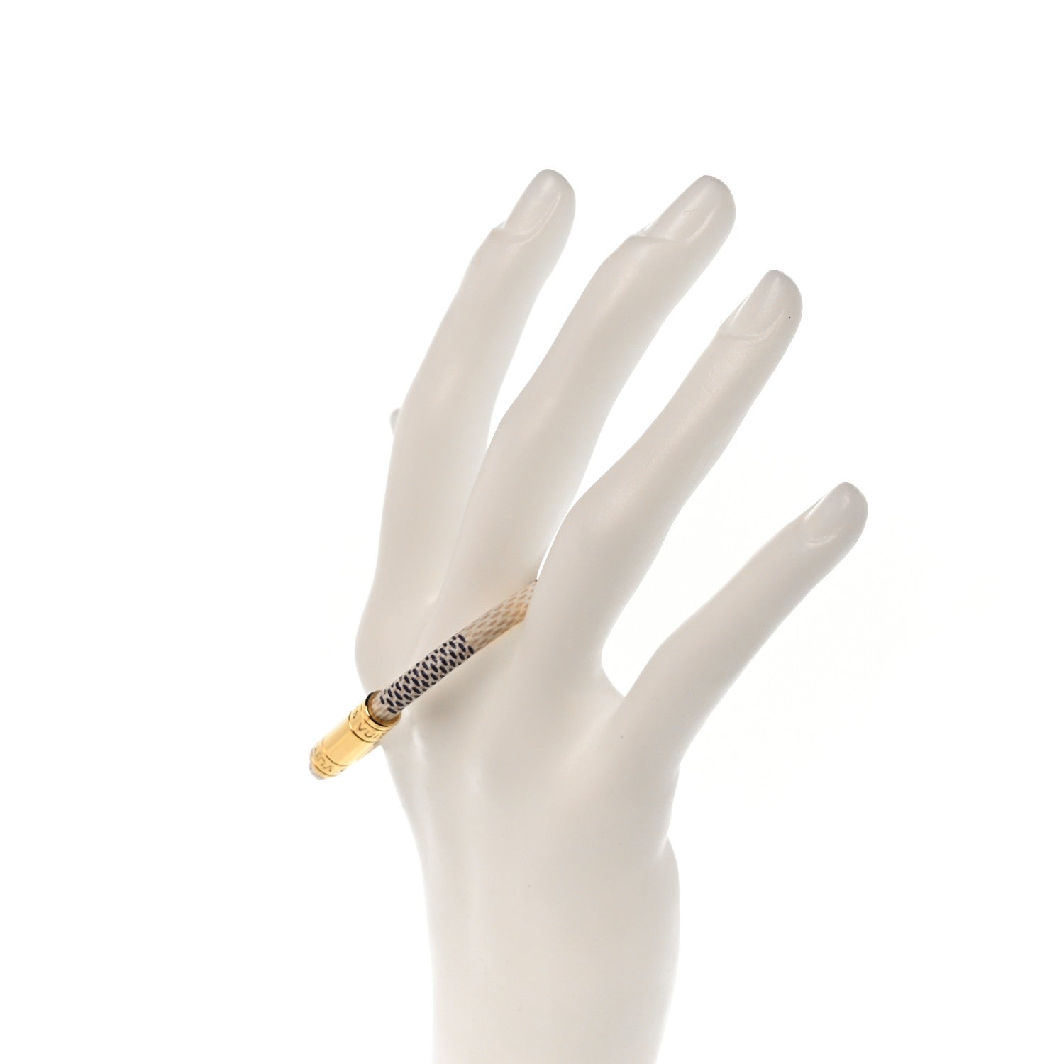 Louis Vuitton Damier Azur Keep It Bracelet 17 2 of 3