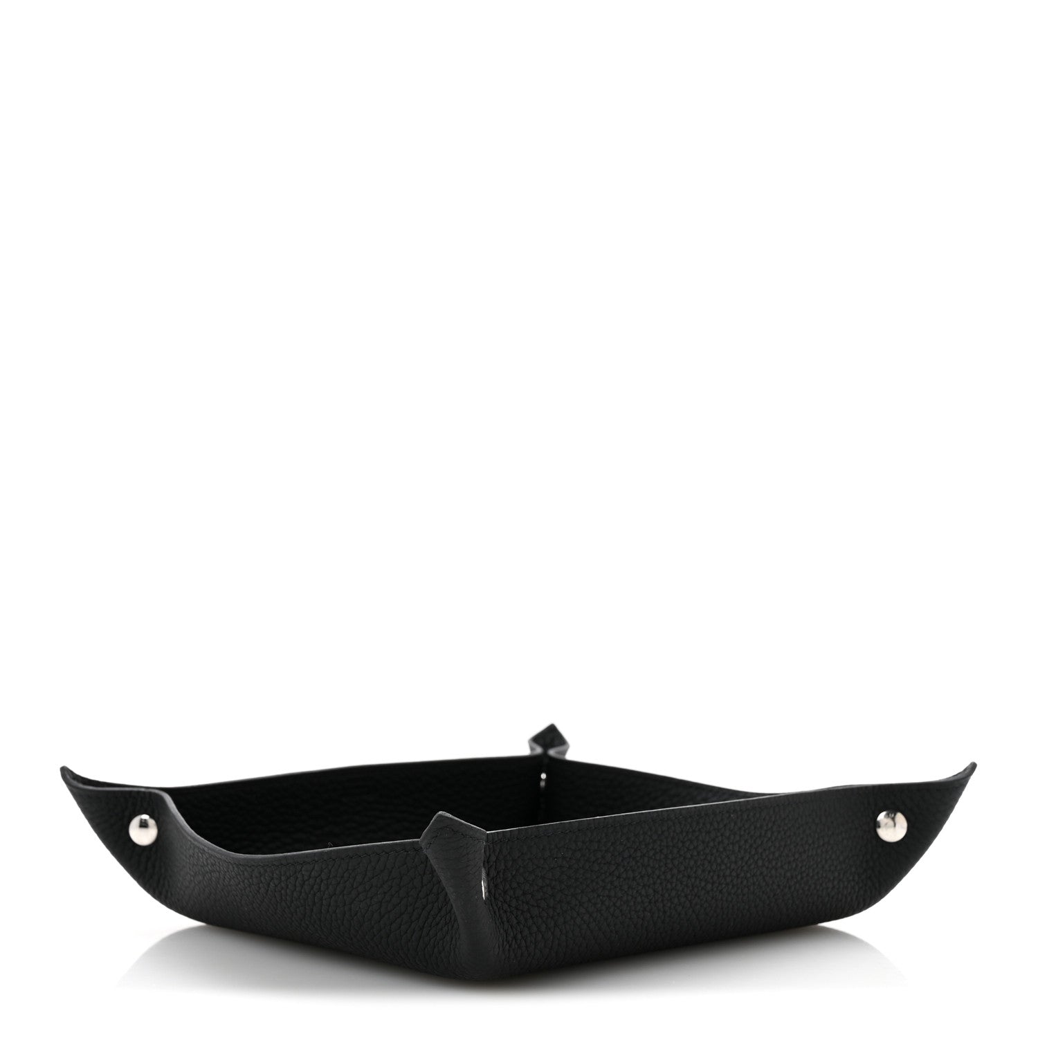 Hermes Taurillon Clemence Mises et Relances Change Tray Black 4 of 8