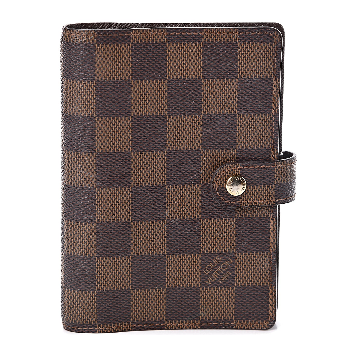 Damier Ebene Small Ring Agenda Cover