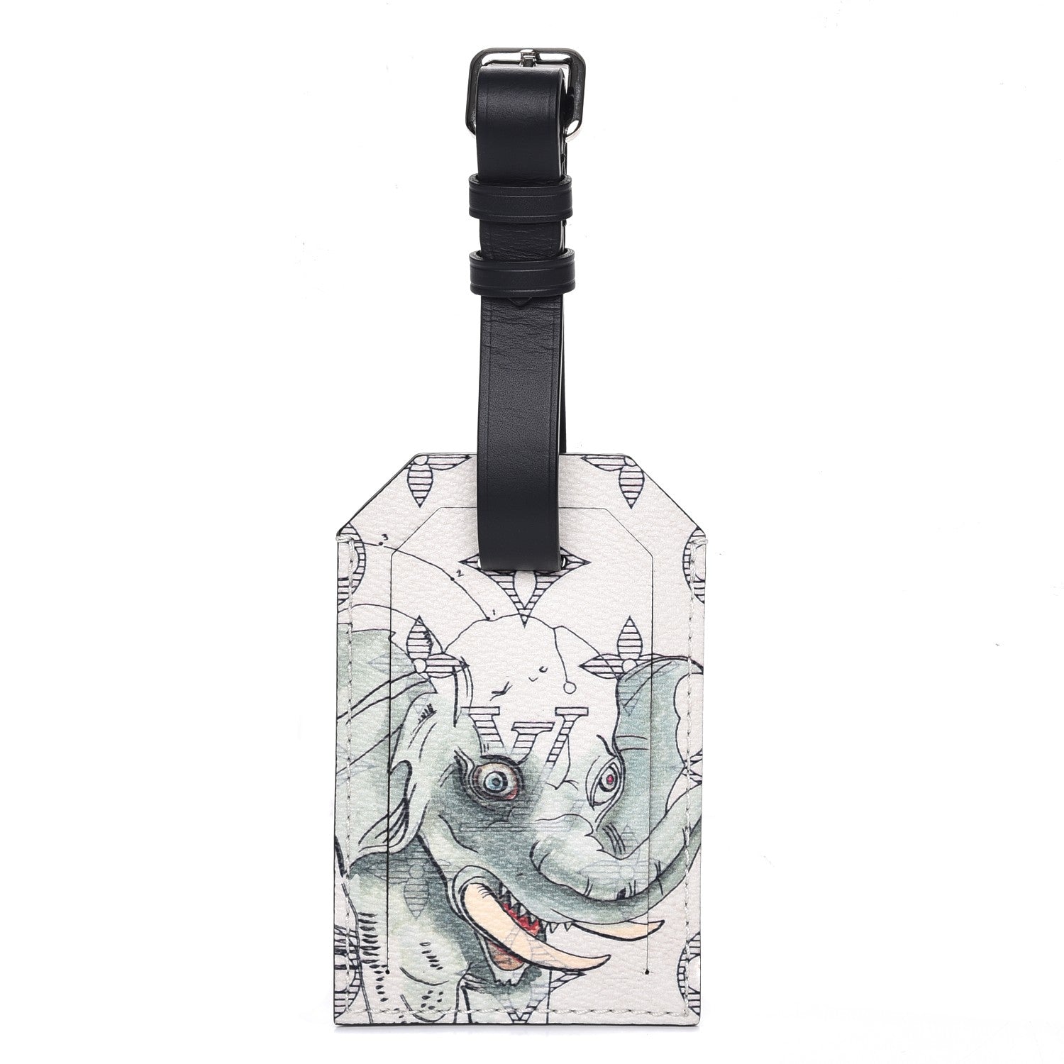 Louis Vuitton Savane Monogram Elephant Chapman Luggage Tag 1 of 4