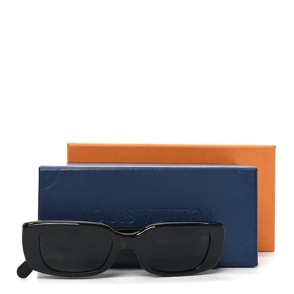 Louis Vuitton LV X TM Acetate Monogram Multicolor Sunglasses Z2709W Black 7 of 7